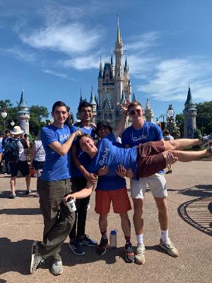 students at Disney